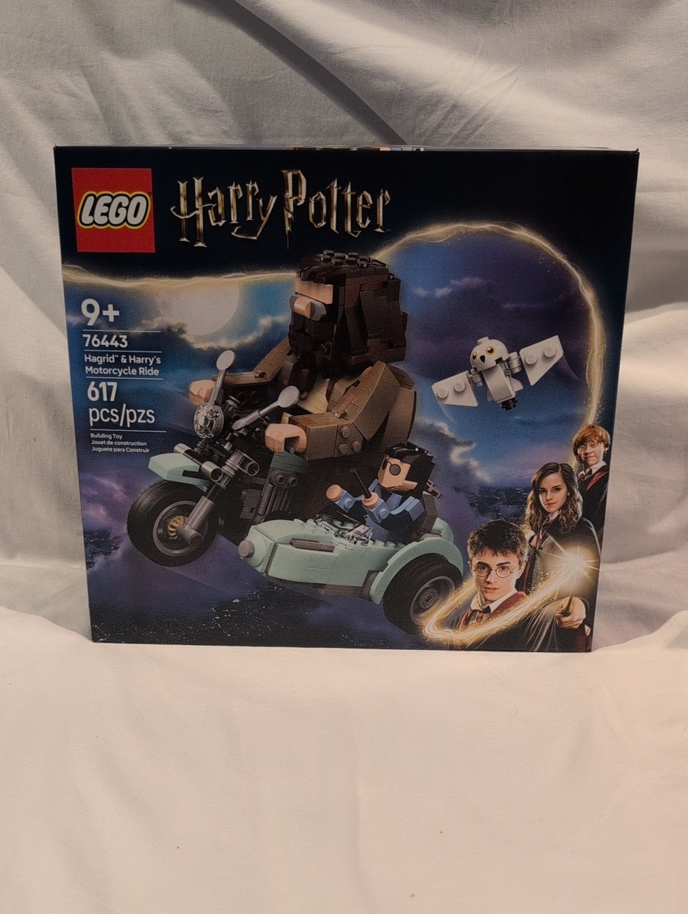 Lego Harry Potter Hagrid & Harry Motorcycle Ride - Brown and Mint Green